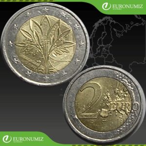2 € 2022 FRANCUZSKO NOVY DESIGN  Z OBEHU
