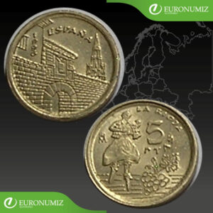 5 PESETAS 1996 SPANIELSKO