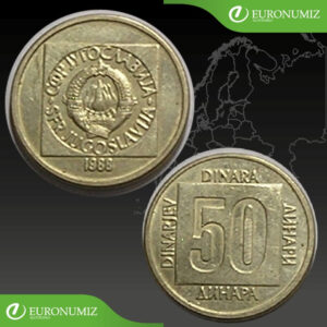 50 DINARA 1988 JUHOSLAVIA