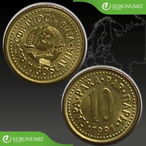 10 PARA 1991 JUHOSLAVIA