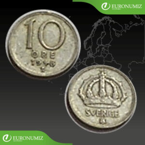 10 ORE 1948 SVEDSKO  STRIEBRO