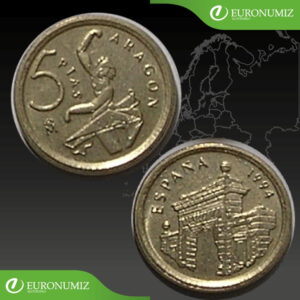 5 PESETAS 1994 SPANIELSKO