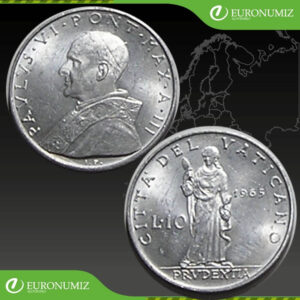 10 LIR 1965 VATIKAN  PAVOL VI