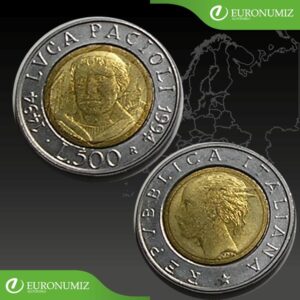 500 LIR 1994 TALIANSKO