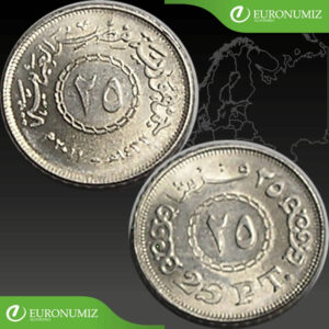 25 PIASTRES 2011 EGYPT