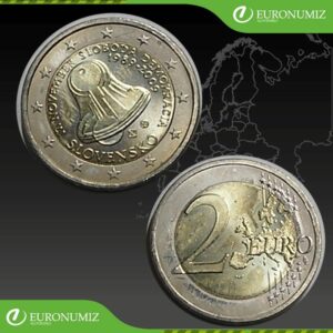 2 € 2009 SLOVENSKO SLOBODA A DEMOKRACIA  (ZVONCEK) UNC KONIEC ROLKY
