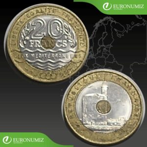 20 FRANCS 1993 FRANCUZSKO