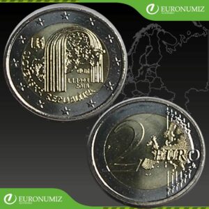 2 € 2018 SLOVENSKO VZNIK SLOVENSKEJ REPUBLIKY  UNC