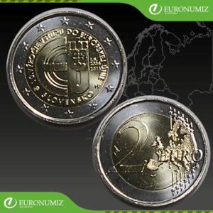 2 € 2014 SLOVENSKO VSTUP DO EU  UNC
