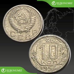 10 KOPEJOK 1953 RUSKO CCCP