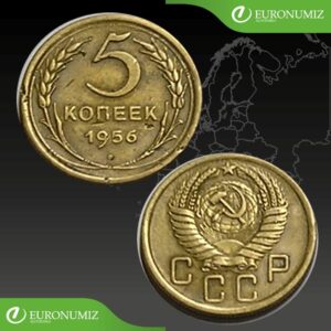 5 KOPEJOK 1956 RUSKO CCCP