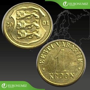 1 KROON 2001 ESTONSKO