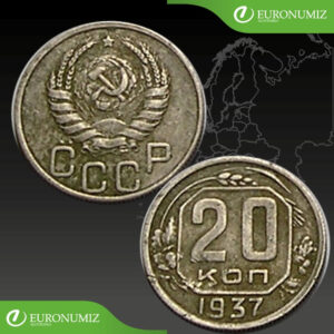 20 KOPEJOK 1937 RUSKO CCCP