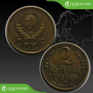 2 KOPEJKY 1939 RUSKO CCCP