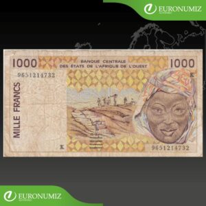 1000 FRANCS CENTRALNA AFRIKA