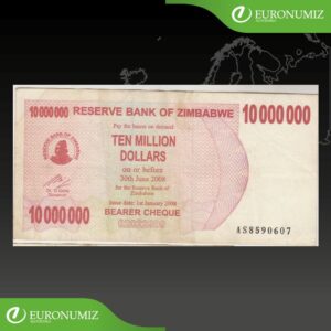 10000000 DOLLARS 2008 ZIMBABWE