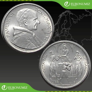 2 LIRI 1968 VATIKAN PAVOL VI