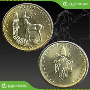 20 LIR 1976 VATIKAN PAVOL VI