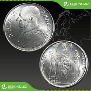 10 LIR 1968 VATIKAN PAVOL VI