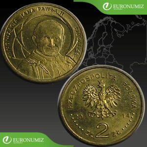 2 ZLOTE 2014 POLSKO JPII