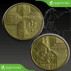 2 ZLOTE 2003 POLSKO JPII