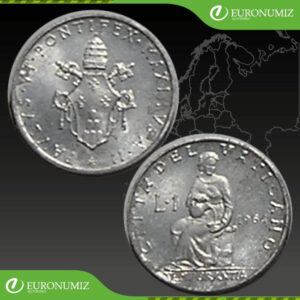 1 LIRA 1964 VATIKAN PAVOL VI