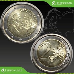 2 € 2025 SAN MARINO UNC