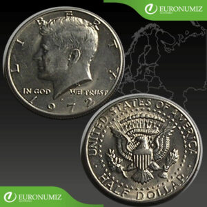 HALF DOLLAR 1972 USA