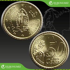 50 CENT 2025 SAN MARINO  UNC