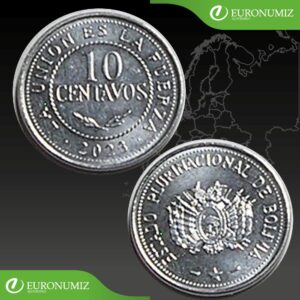10 CENTAVOS 2023 BOLIVIA