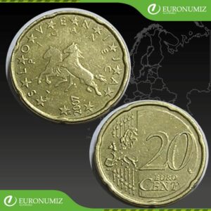 20 CENT 2007 SLOVINSKO  Z OBEHU