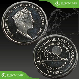 TEN PENCE 2018 GIBRALTAR