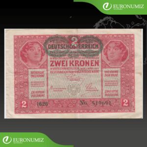 2 KRONEN 1917 RAKUSKO UHORSKO