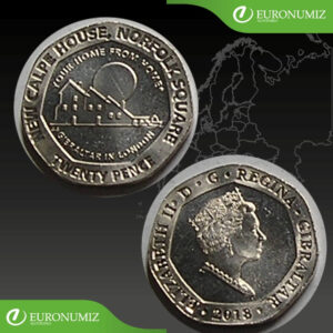 TWENTY PENCE 2018 GIBRALTAR