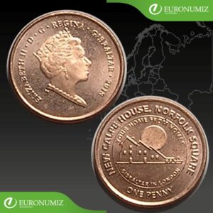 ONE PENNY 2018 GIBRALTAR