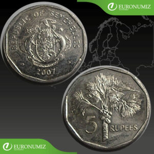 5 RUPEES 2007 SEYCHELLES