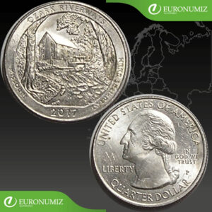QUARTER DOLLAR 2017 USA P OZARK RIVERWAYS