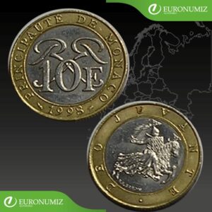10 FRANCS 1998 MONAKO