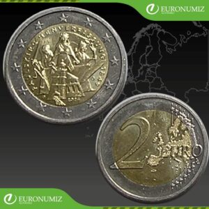 2 € 2024 G NEMECKO USTAVA Z KOSTOLA SV. PAVLA  Z OBEHU