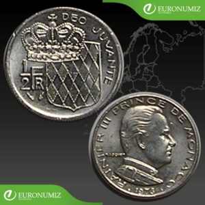 1/2 FRANCS 1976 MONAKO