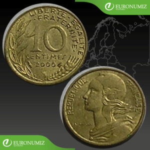10 CENTIMES 2000 FRANCUZSKO