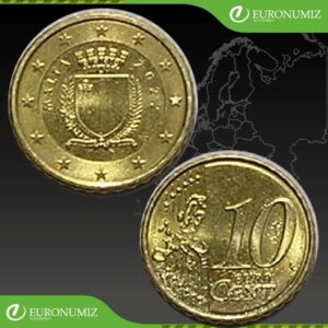 10 CENT 2022 MALTA Z OBEHU