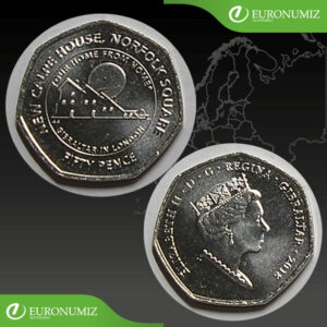 FIFTY PENCE 2018 GIBRALTAR