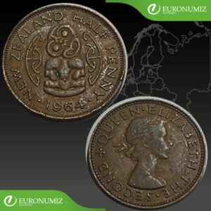 HALF PENNY 1965 NOVY ZELAND