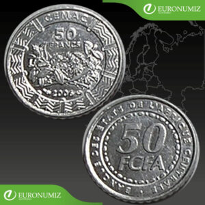50 FRANCS 2006 CENTRALNA STREDNA AFRIKA