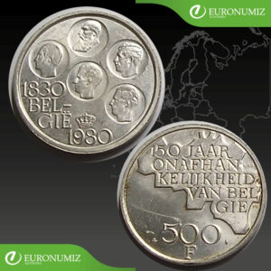 500 FRANCS 1980 BELGICKO