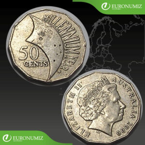 50 CENTS 2000 AUSTRALIA