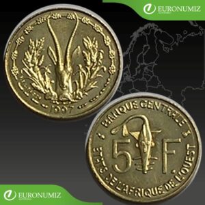 5 FRANCS 1997 ZAPADNA AFRIKA