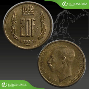 20 FRANK 1983 LUXEMBURSKO