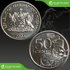50 CENTS 2003 TRINIDAD AND TOBAGO
